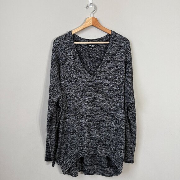Aritzia Wilfred Free Devinette V-Neck Sweater Pullover Women's Large Gray Cozy - Picture 3 of 11